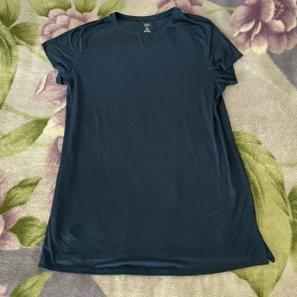 Auden Women’s Cloud Knit Pajama T-Shirt Dress - Picture 6 of 12